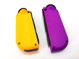 pack joy con nintendo joycon morado/naranja
