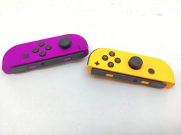 pack joy con nintendo joycon morado/naranja