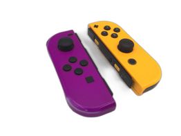 pack joy con nintendo joycon morado/naranja