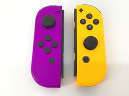 pack joy con nintendo joycon morado/naranja