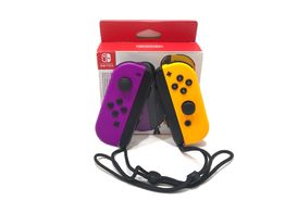 pack joy con nintendo joycon morado/naranja