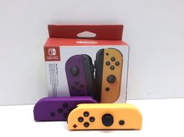 pack joy con nintendo joycon morado/naranja
