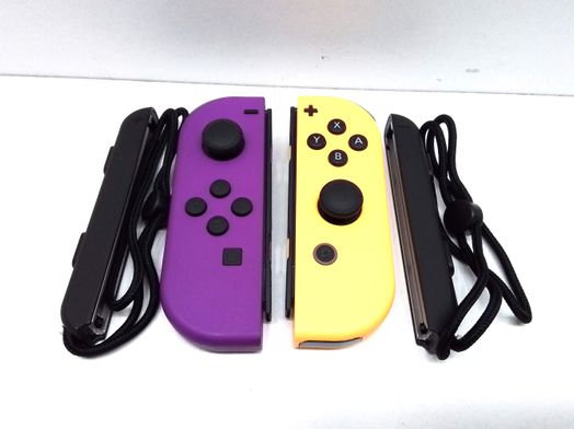 pack joy con nintendo joycon morado/naranja