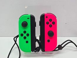 pack joy con nintendo joycon verde/rosa
