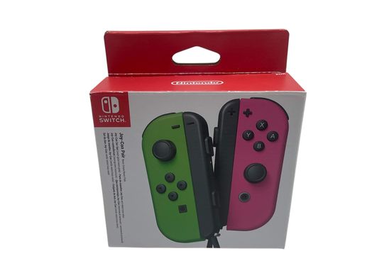 pack joy con nintendo joycon verde/rosa