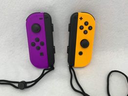 pack joy con nintendo violeta/naranja neon