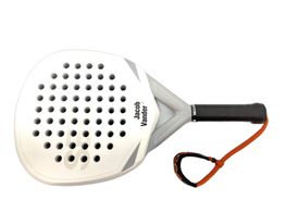 pala de padel secco white