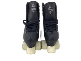 patins oxelo patines ruedas artisticos quad 100 negro