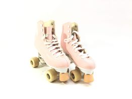 patines oxelo quad 100 rosas