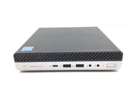 pc hp prodesk 600 g3 mini, intel pentium g4600t, 12gb ram, 500gb hdd, grafica compartida