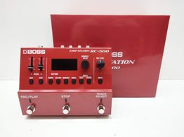pedal efectos boss rc-500