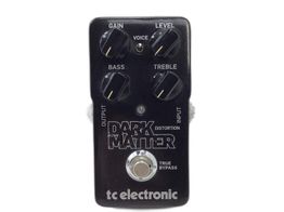 pedal efectos tc electronic dark matter distortion