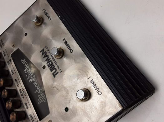 pedal multiefectos de guitarra tubeman guitar recordin station