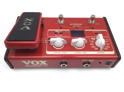 pedal multiefectos de guitarra vox stomplab iib