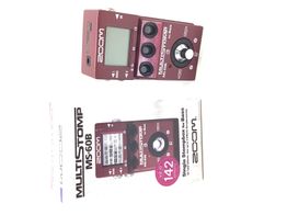 pedal multiefectos de guitarra zoom muultistomp ms-60b