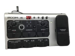 pedal multiefectos de guitarra zoom v6-sp
