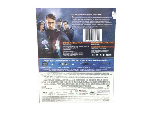 capitan america   el primer vengador  3d