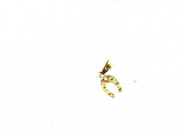 pendente ouro 18k con circonita 