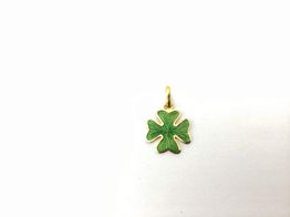 pendente ouro 18k com pedra 