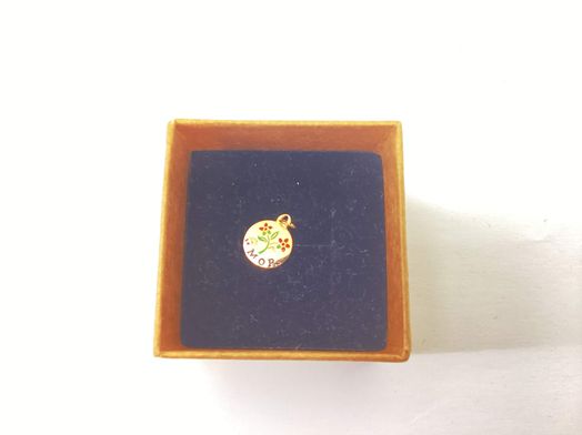 pendente ouro 19k 