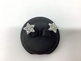 pendientes plata 925mm con circonita 