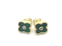 pendientes oro 18k con circonita 