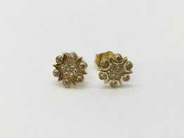 pendientes oro 18k 