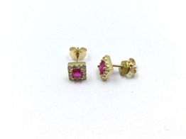 pendientes oro 18k 