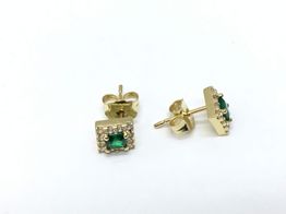 pendientes oro 18k 