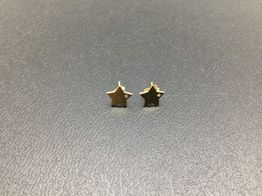 pendientes oro 18k con circonita 