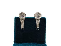 pendientes plata 925mm con circonita 