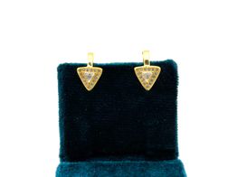 pendientes plata 925mm con circonita 