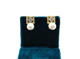 pendientes plata 925mm con circonita 