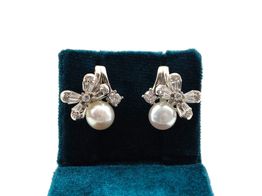 pendientes plata 925mm con circonita 