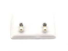 pendientes plata 925mm con circonita 