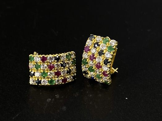 pendientes oro 18k 