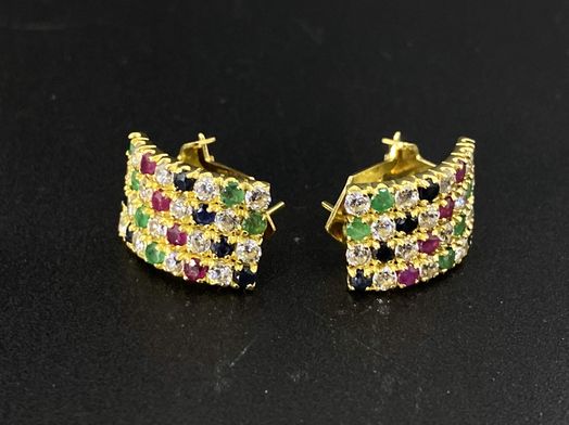 pendientes oro 18k 