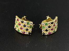 pendientes oro 18k 