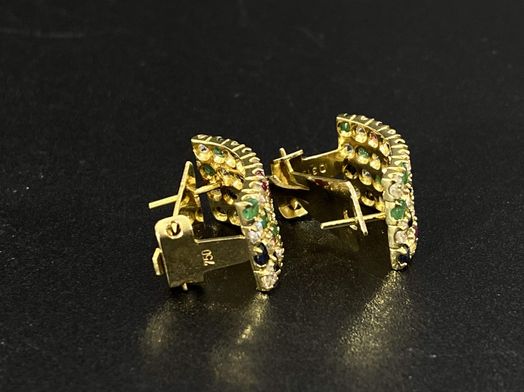 pendientes oro 18k 