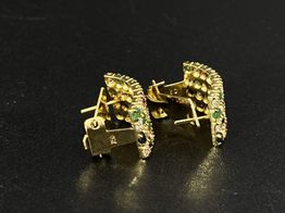 pendientes oro 18k 