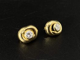 pendientes oro 18k 