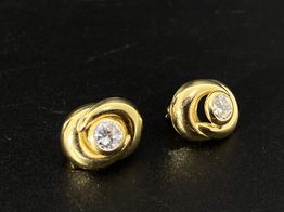 pendientes oro 18k 