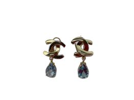 pendientes oro 18k con circonita 