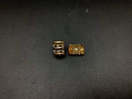 pendientes oro 18k con circonita 