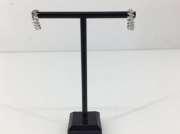 pendientes oro 18k con circonita 