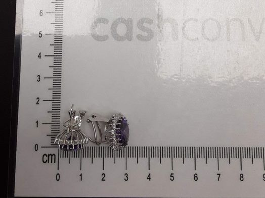 pendientes oro 18k con circonita 