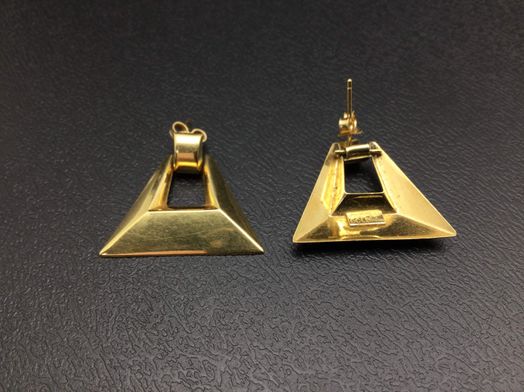pendientes oro 18k 