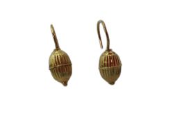pendientes oro 19k 