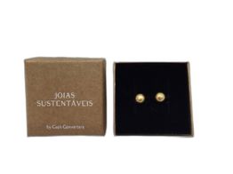 pendientes oro 19k 