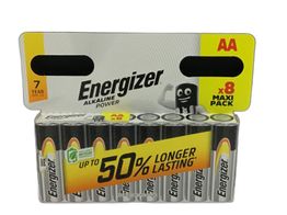 pilas desechables energizer aa x8